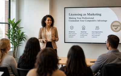 Licensing as Marketing: Making Your Professional Credentials Your Competitive Advantage