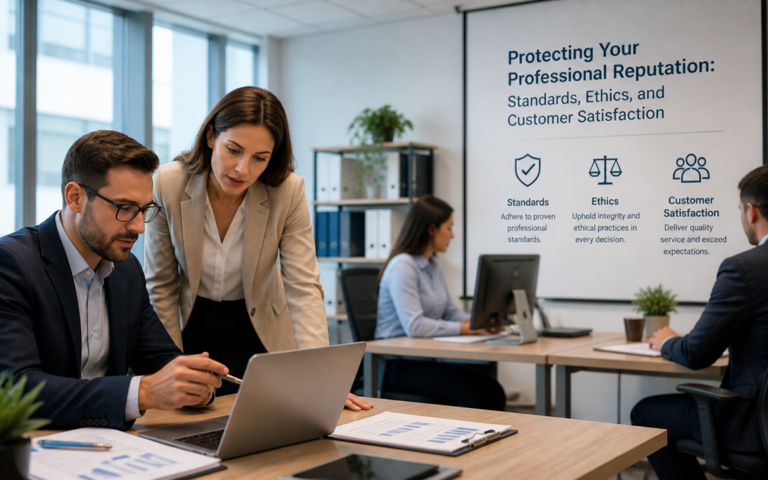 Protecting Your Professional Reputation: Standards, Ethics, and Customer Satisfaction